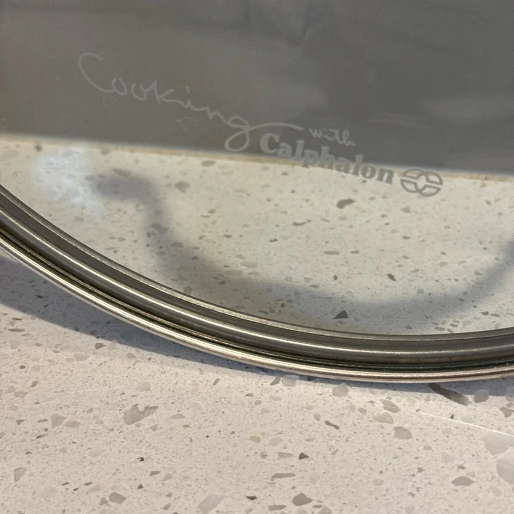 Cooking With Calphalon 10 in Tempered Glass Replacement Lid